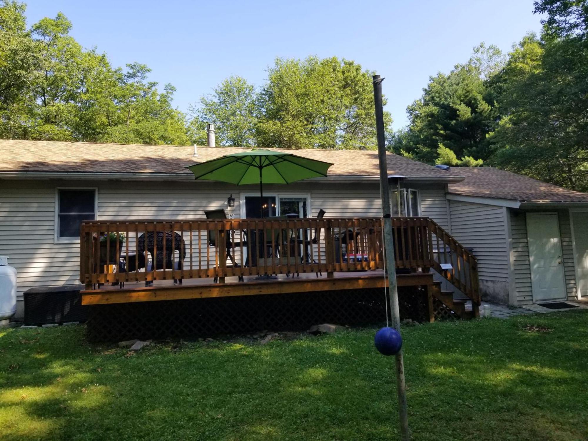Serenity And Fun All In One In This Cozy Pocono Cabin 吉姆索普 外观 照片