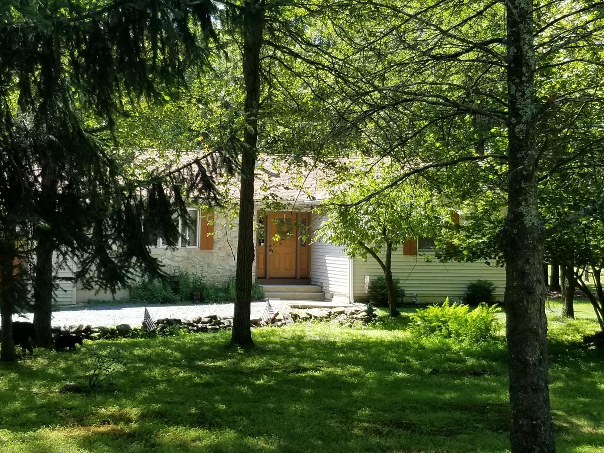 Serenity And Fun All In One In This Cozy Pocono Cabin 吉姆索普 外观 照片