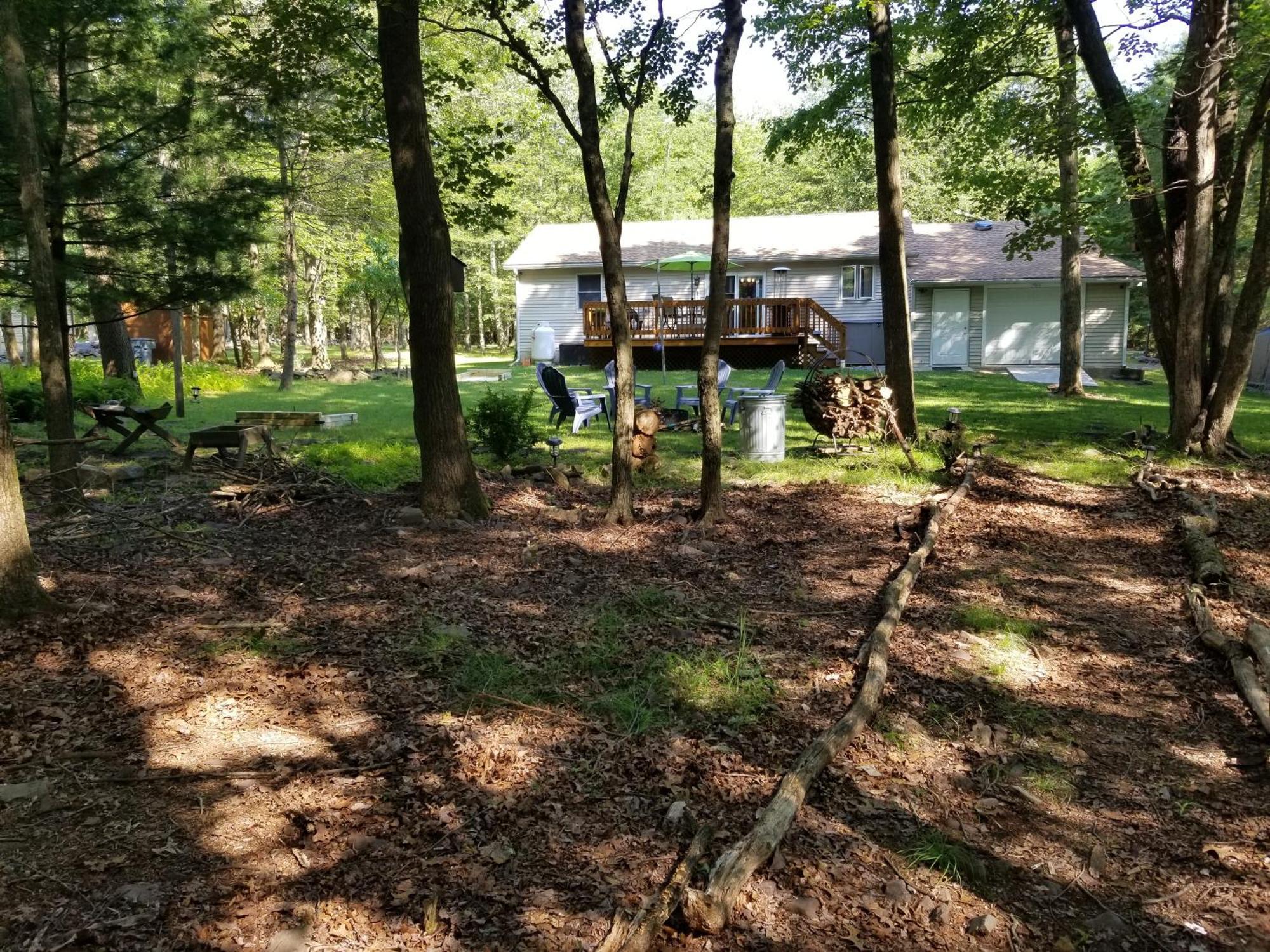 Serenity And Fun All In One In This Cozy Pocono Cabin 吉姆索普 外观 照片