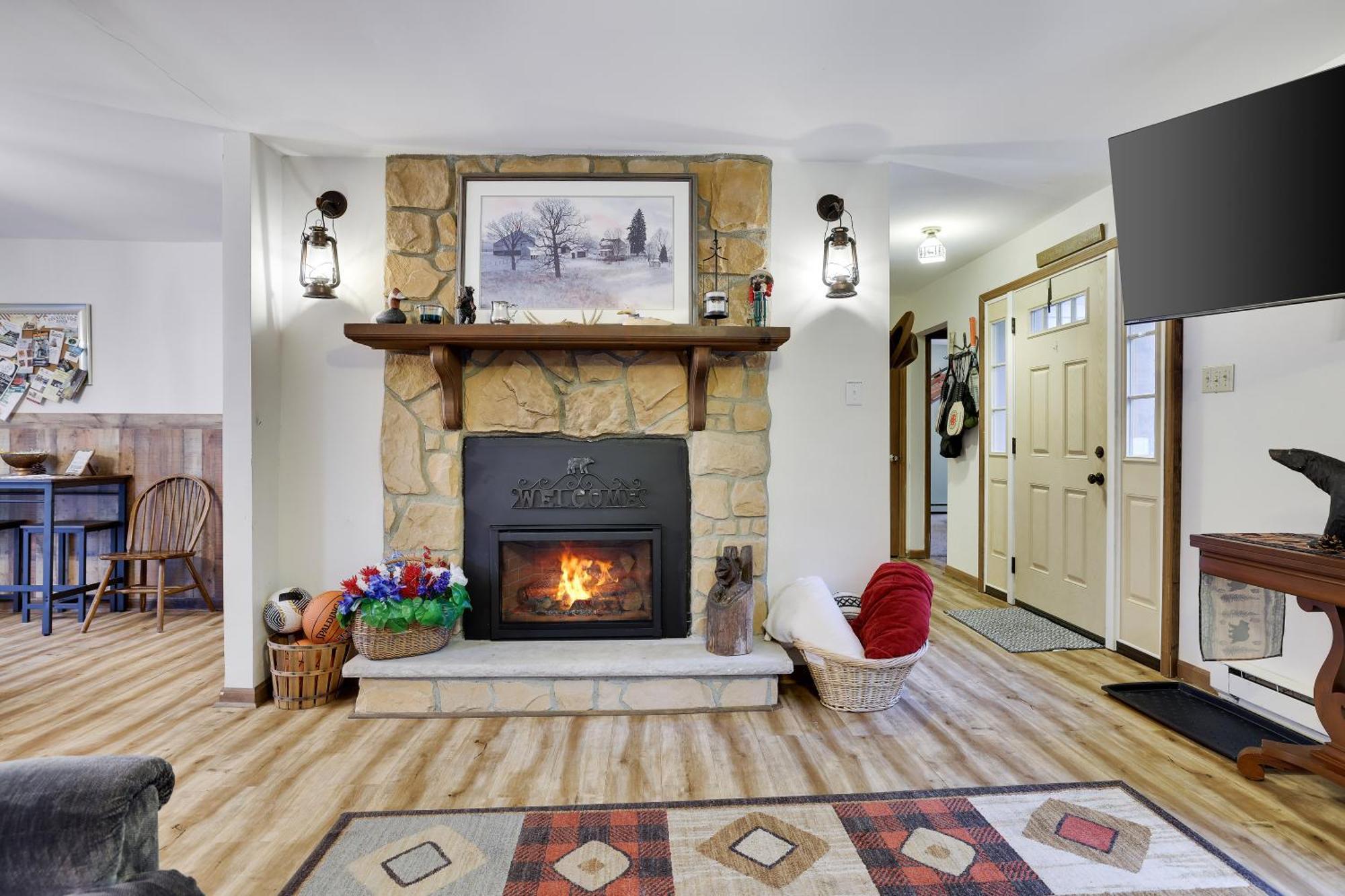 Serenity And Fun All In One In This Cozy Pocono Cabin 吉姆索普 外观 照片